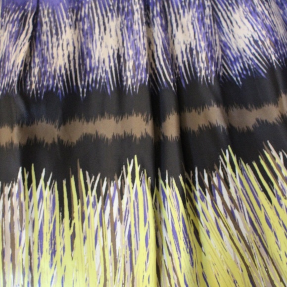 Jones Of New York Collection, wide pleats silk blend skirt - Picture 8 of 11